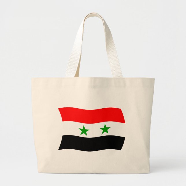 Bolsa de mão com a bandeira da Síria (Frente)