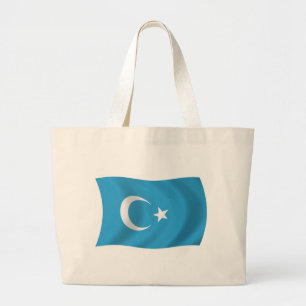Bolsa de mão com a bandeira de Xinjiang Uigur