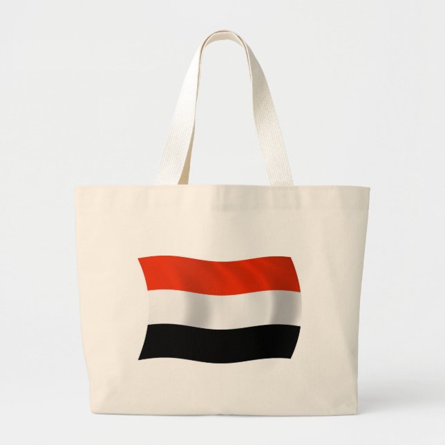 Bolsa de mão com a bandeira do Iêmen (Frente)