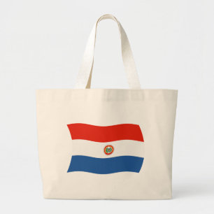 Bolsa de mão com a bandeira do Paraguai