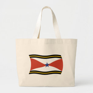 Bolsa de mão com a bandeira do povo Akha