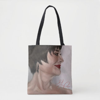Bolsa de mão com arte de fã da Deva da Broadway