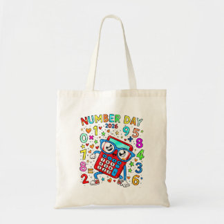 Bolsa de mão com calculadora de matemática do Dia 