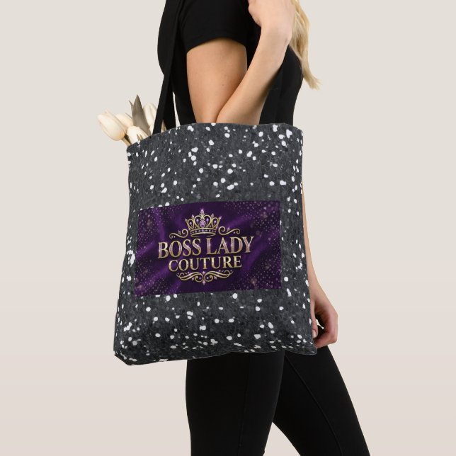 Bolsa de mão com estampa total Boss Lady Couture (Close Up)