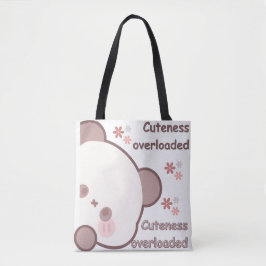 Bolsa de mão com ilustração no estilo Kawaii Adorá
