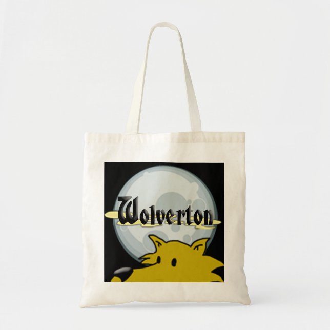 Bolsa de mão com logo da Wolverton (Frente)