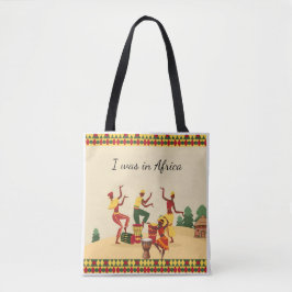 Bolsa de mão com padrão africano | Impressão de An