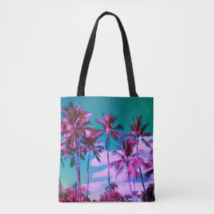 Bolsa de mão com Palmeiras Tropicais