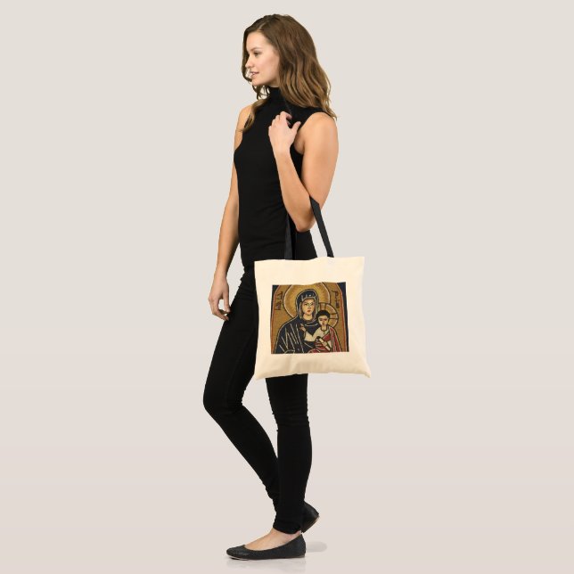 Bolsa de mão cristã com mosaico sírio (Frente (modelo))