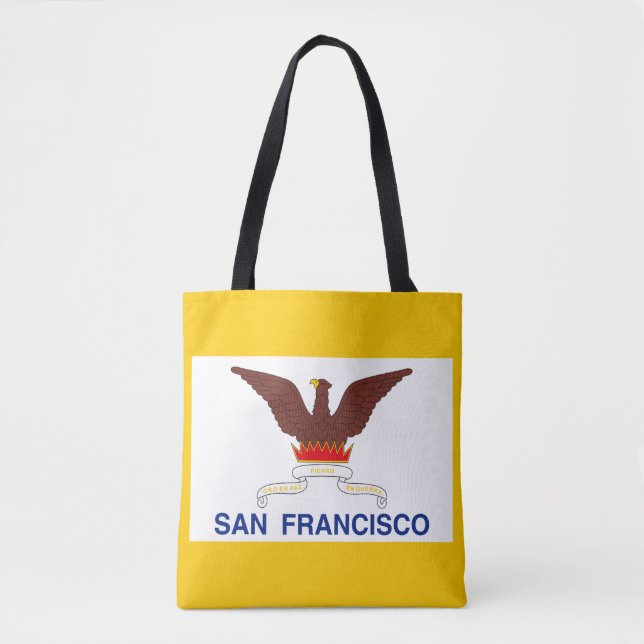 Bolsa de mão da bandeira de São Francisco, Califór (Frente)