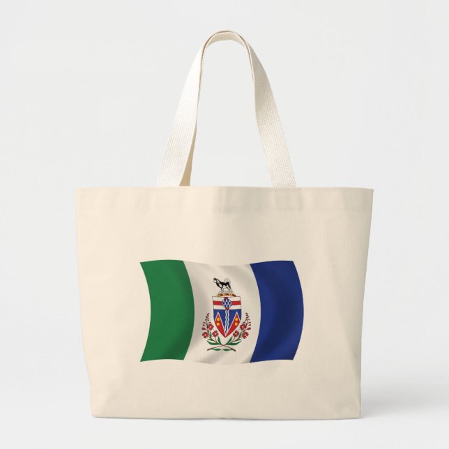Bolsa de Mão da Bandeira de Yukon (Frente)