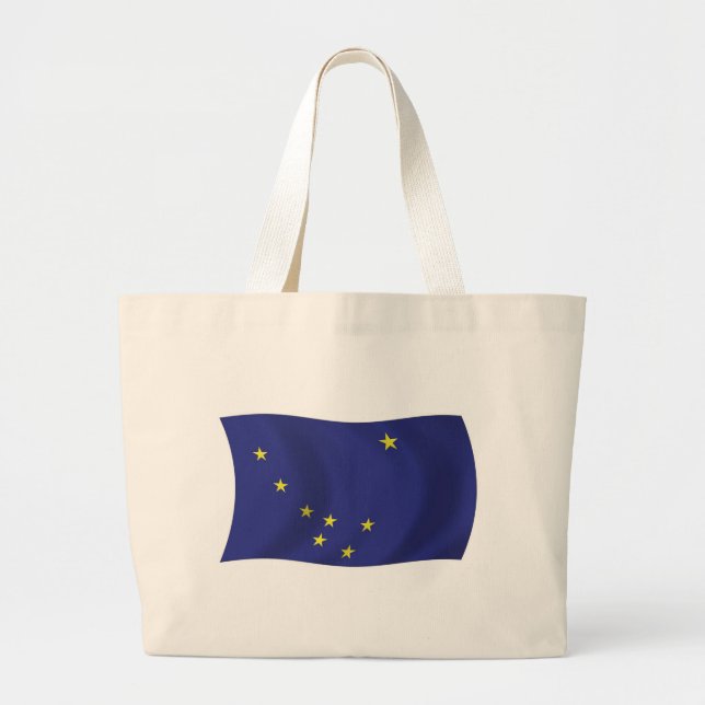 Bolsa de Mão da Bandeira do Alasca (Frente)