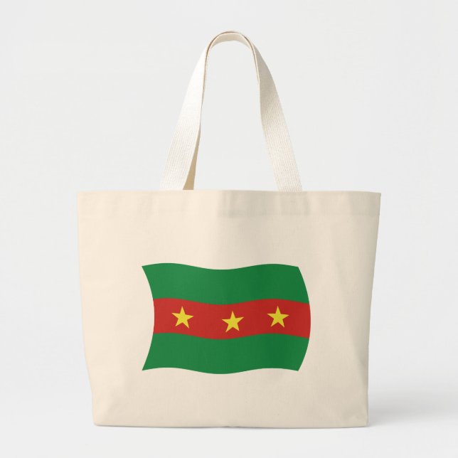 Bolsa de mão da bandeira do povo Ewe (Frente)