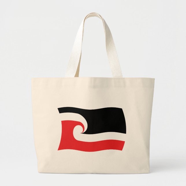 Bolsa de Mão da Bandeira do Povo Maori (Frente)