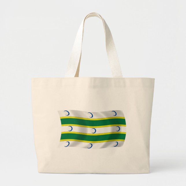 Bolsa de Mão da Bandeira do Turcomenistão (Frente)