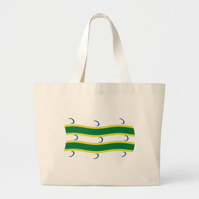 Bolsa de Mão da Bandeira do Turcomenistão (Frente)