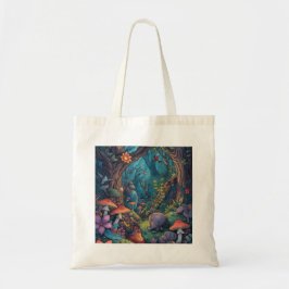 Bolsa de mão de floresta psicodélica