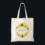 Bolsa de mão de jardim de girassóis elegante<br><div class="desc">Perfeito para um presente de chá de noiva,  lembrancinha de despedida de solteira,  presente de aniversário,  presente do dia das mães - ou por qualquer outro motivo especial!</div>