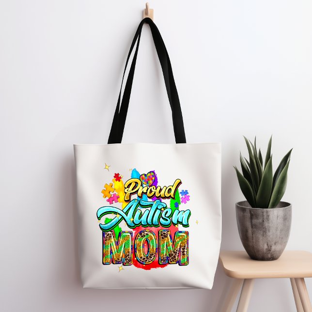 Bolsa de mão de mãe orgulhosa do autismo (Criador carregado)