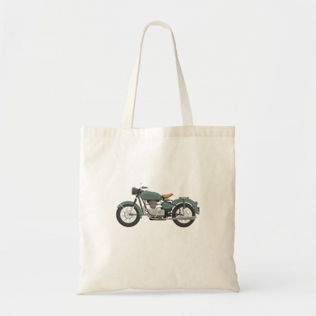 Bolsa de mão de moto antiga (Frente)