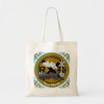 Bolsa de mão de Trem Antigo