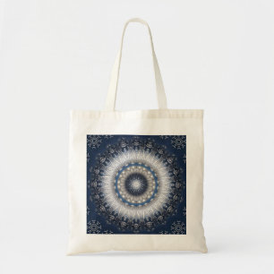 Bolsa de mão decorativa azul