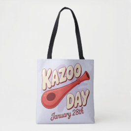 Bolsa de mão do Dia do Kazoo 28 de Janeiro