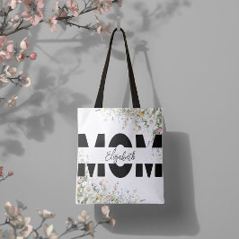 Bolsa de mão elegante floral personalizada para MÃ