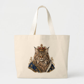 Bolsa de mão elegante gato Maine Coon Royal