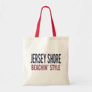 Bolsa de mão estilo praia Jersey Shore Zazzle