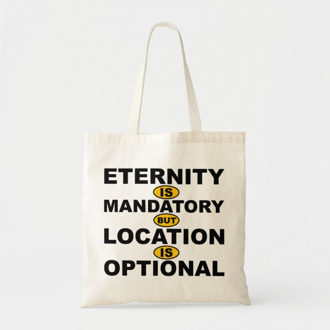 Bolsa de mão Eternidade Localização Obrigatória Op (Frente)