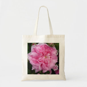 Bolsa de mão floral de rosas vintage rosa