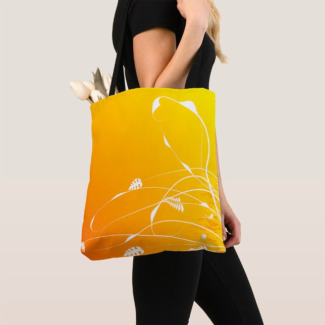Bolsa de mão floral dourada (Criador carregado)