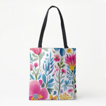 Bolsa de mão Floral Fantasy