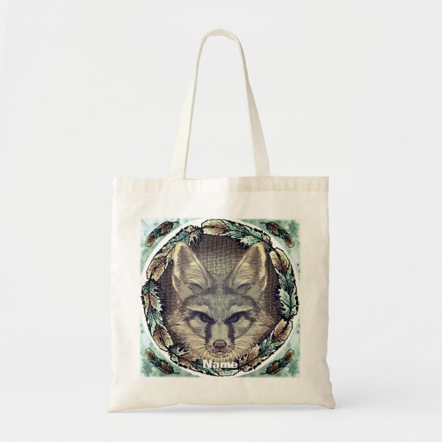 Bolsa de mão Fox Sketch (Frente)