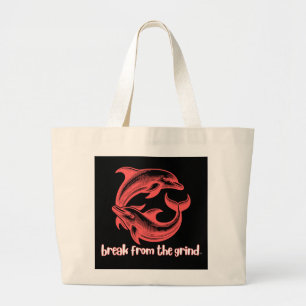 Bolsa de mão golfinhos
