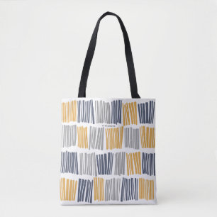 Bolsa de mão laranja cinza Moderno com Linhas Abst