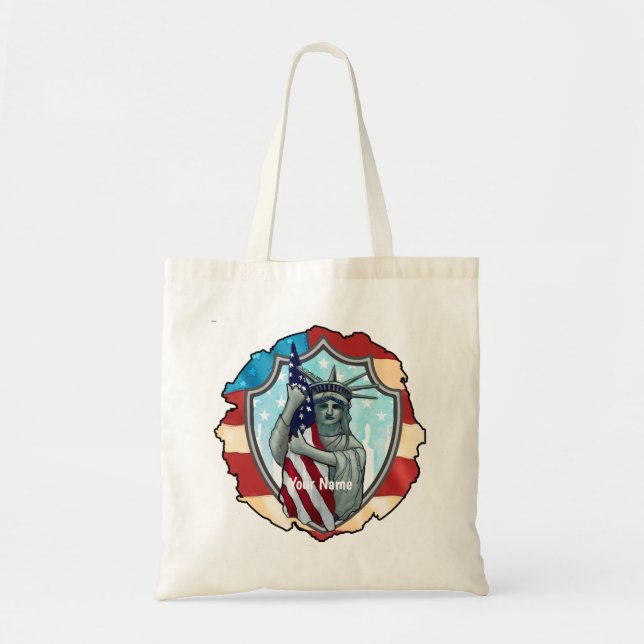 Bolsa de mão Liberty EUA (Frente)