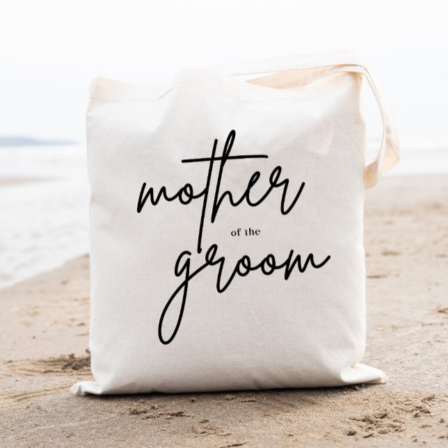 Bolsa de Mão Mãe do Noivo com Letra Moderna (Criador carregado)