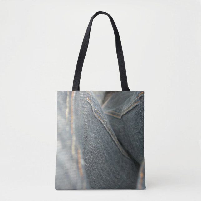 Bolsa de Mão Meninas Look Denim (Frente)