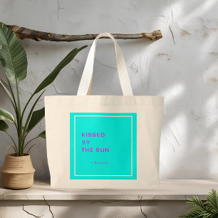 Bolsa de mão minimalista personalizada Beijada pel