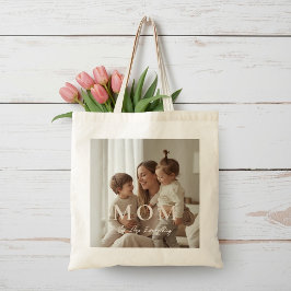 Bolsa de mão moderna personalizada com foto para o