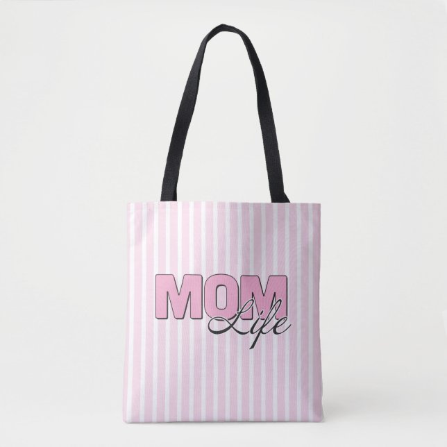 Bolsa de mão MomLife estampada (Frente)