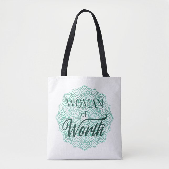 Bolsa de mão Mulher de Valor (Frente)