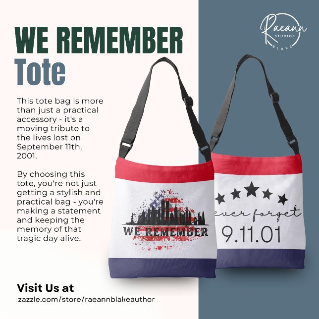 Bolsa de mão 'Nós lembramos 9/11' (Criador carregado)