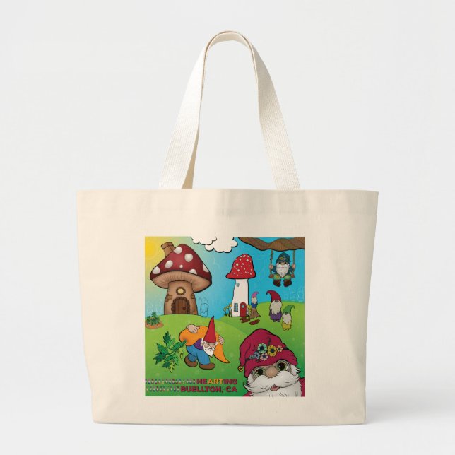 Bolsa de mão - Os Gnomos de Buellton! (Frente)