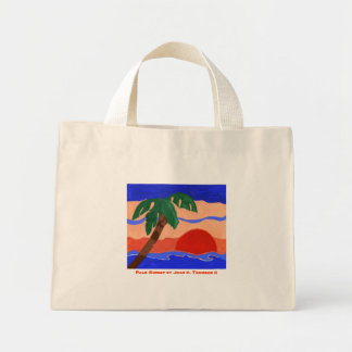 Bolsa de Mão Palm Sunset
