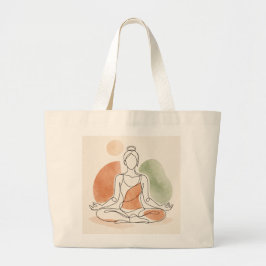 Bolsa de Mão para Meditação de Yoga Minimalista