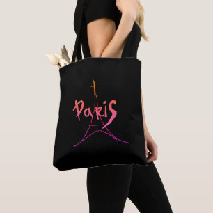 Bolsa de mão Paris Rosa / Roxa Estilosa