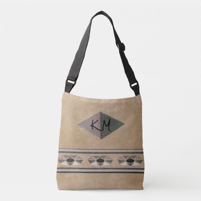 Bolsa de Mão Personalizada com Estilo Southwest Mo (Frente)
